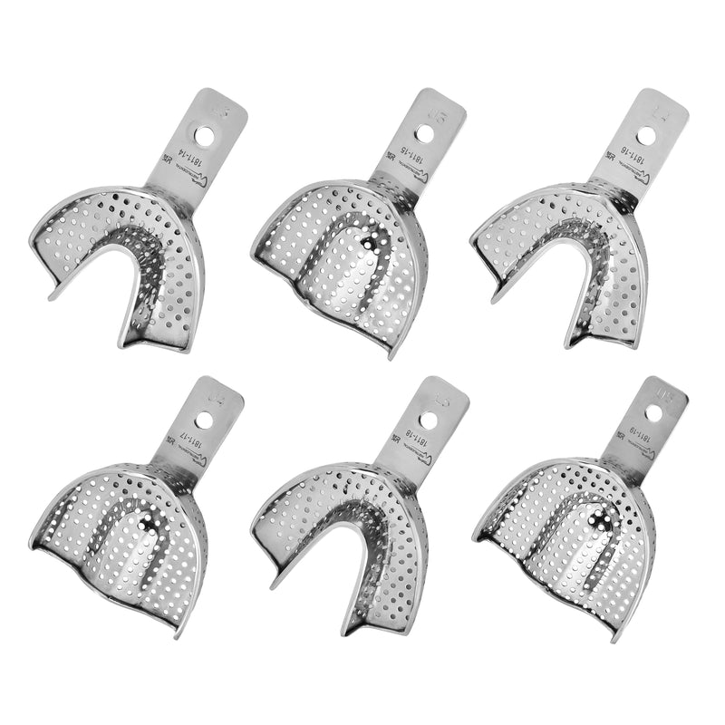 Impression Trays Set Perforated