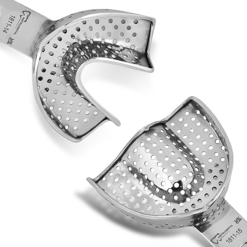 Impression Trays Set Perforated