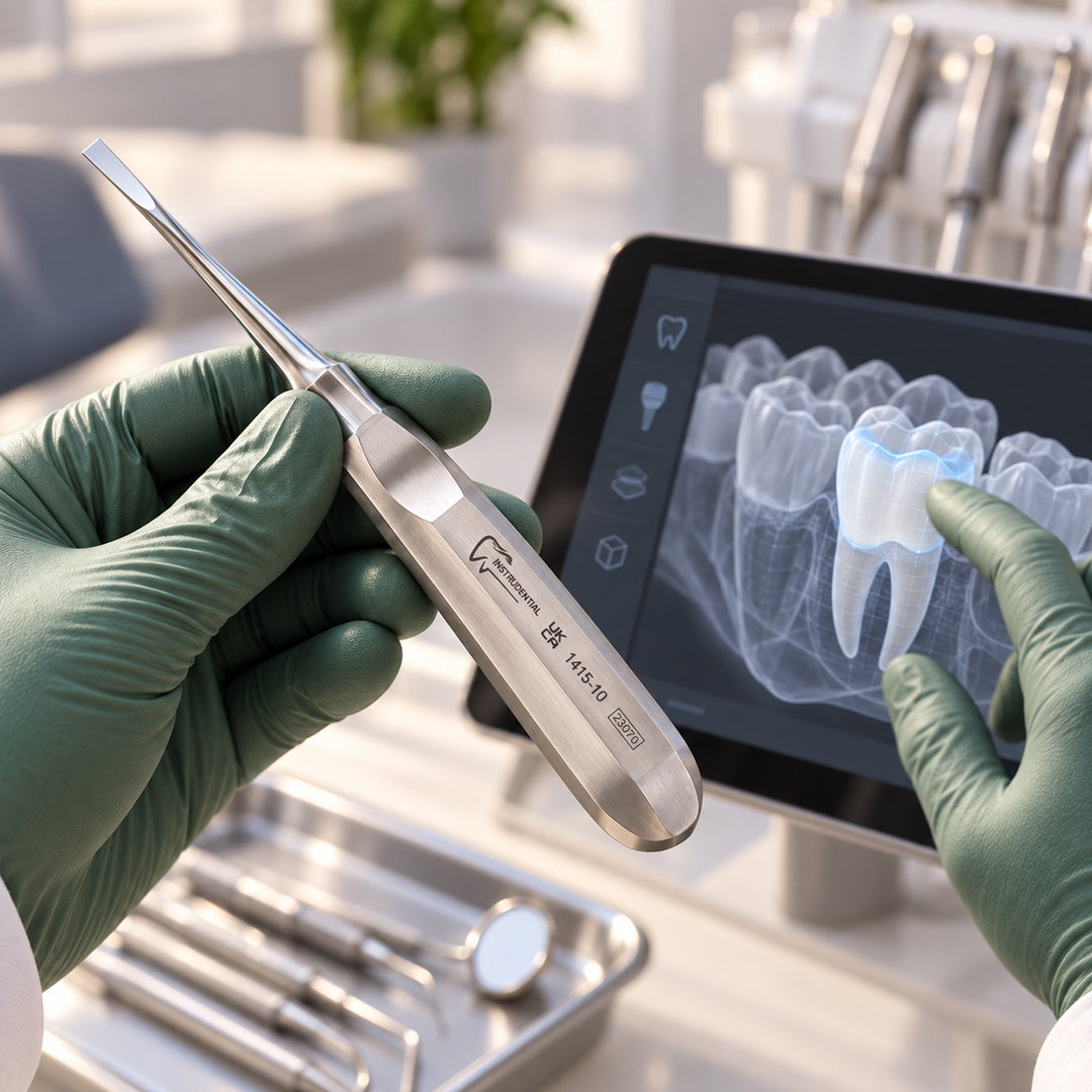 InstruDental instrument with digital tooth visualisation, future of dentistry