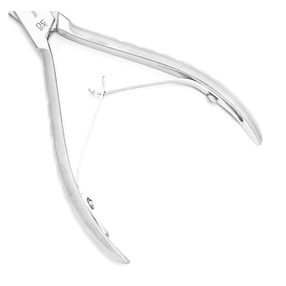 Blumenthal 90 degree bone rongeur, spring and handles