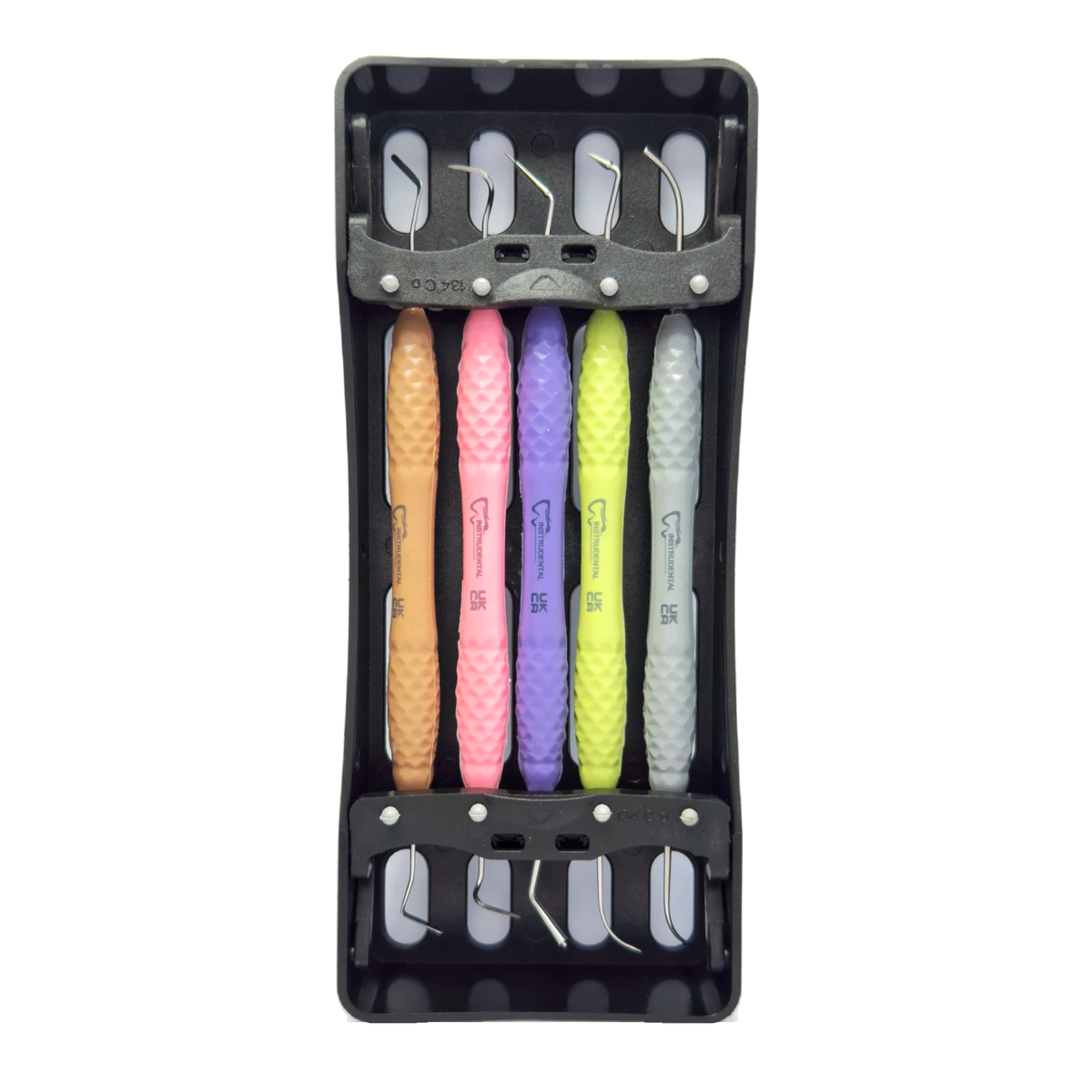 Composite Filling Instruments Kit 5 Pieces, Silicone Handle
