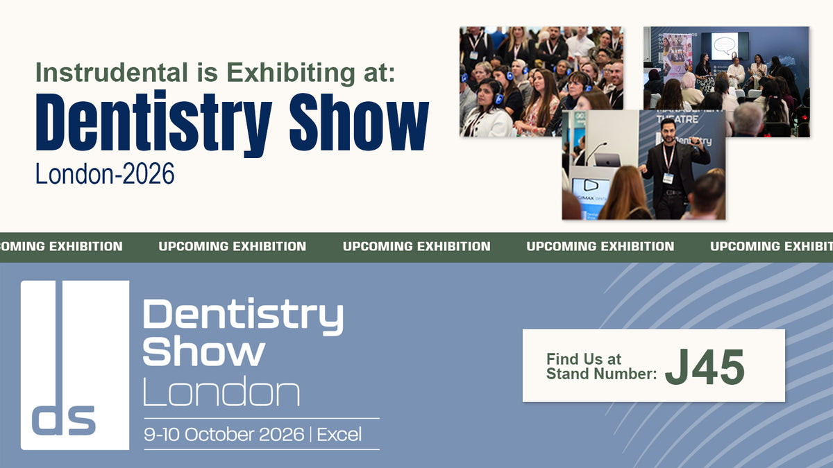 Instru Dental exhibiting at Dentistry Show London 2026, ExCeL London, Stand J45
