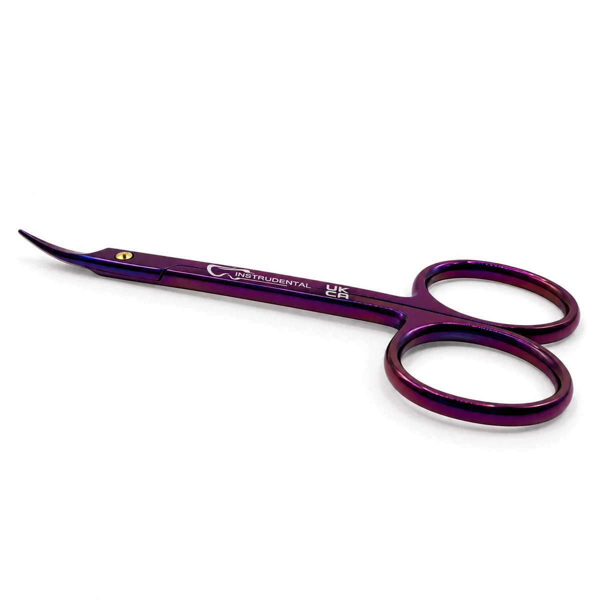 Iris Scissor, Purple Curved, Super Cut