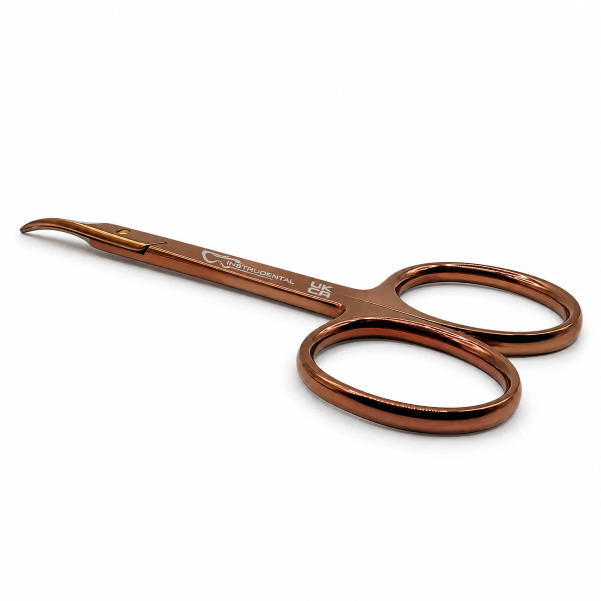 Iris Scissor, Curved, Super Cut,Rose Gold