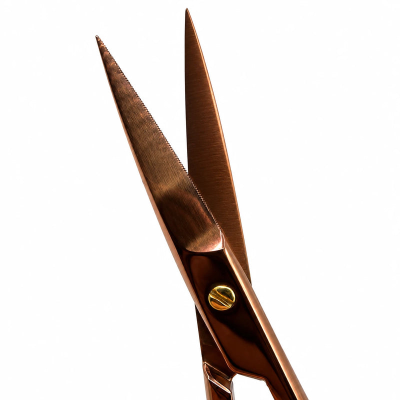 Iris Scissor Rose Gold Straight Super Cut