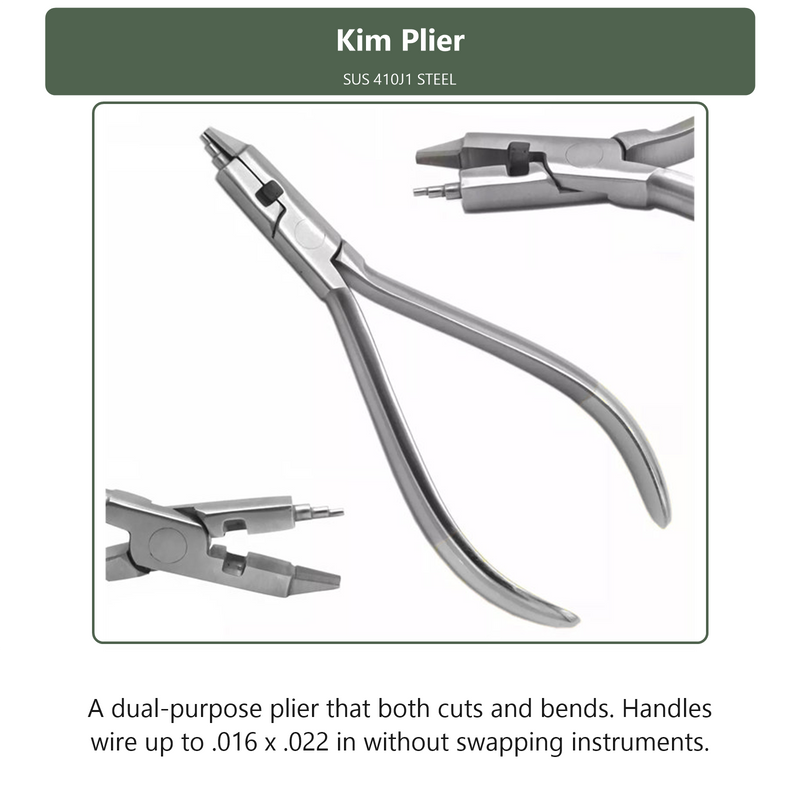 Kim Plier, dental instrument by InstruDental