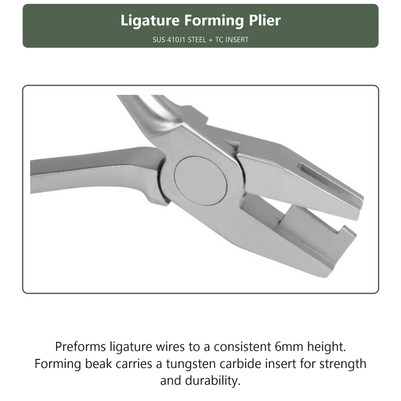Ligature Forming Plier, dental instrument by InstruDental