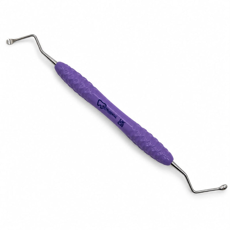 Surgical Curette Lucas 87, Silicone Handle