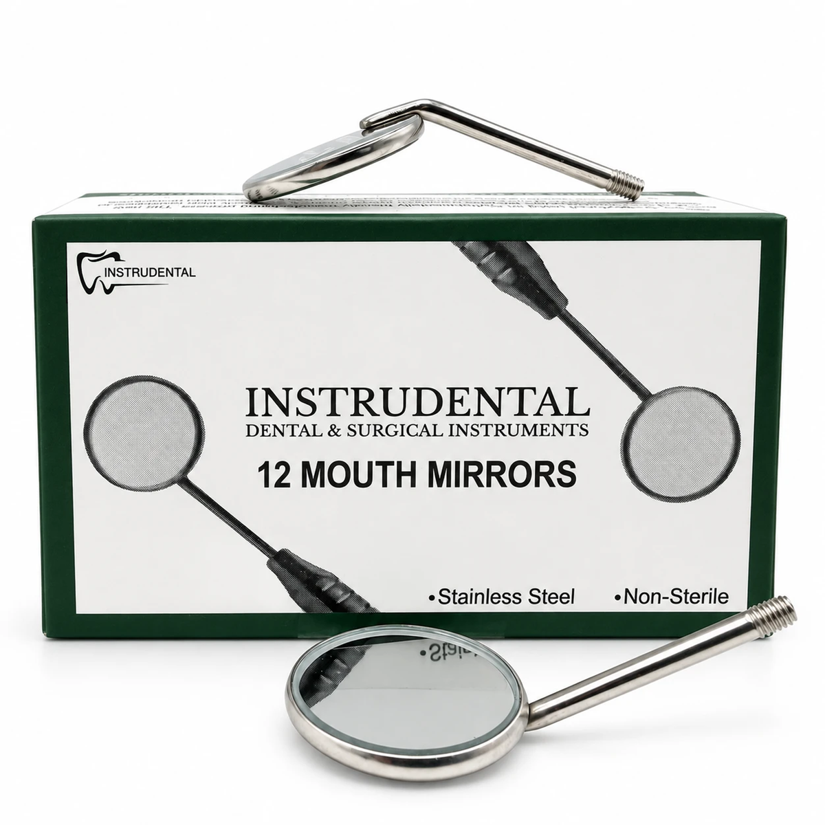 Mouth Mirrors, Plane No.4 (Box of 12 Pcs.)