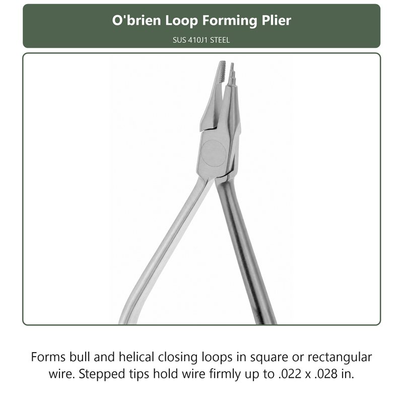 Obrien Loop Forming Plier, dental instrument by InstruDental